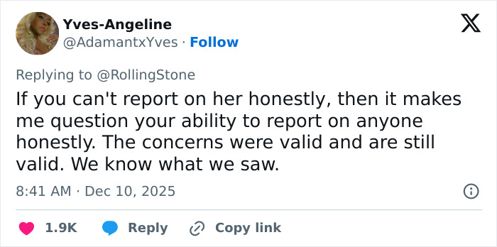 Tweet by user Yves-Angeline replying on conspiracy claims about Taylor Swift using coded white-nationalist messages.