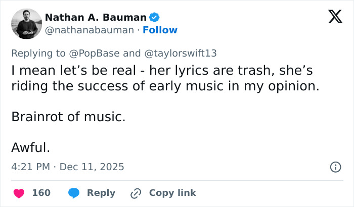 "Morphing Into Kanye": Taylor Swift Accused Of "Success Narcissism" By Angry Fans