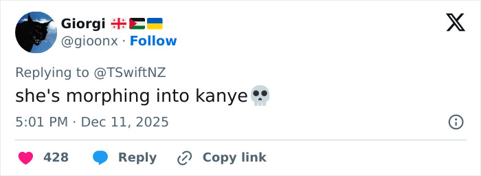 "Morphing Into Kanye": Taylor Swift Accused Of "Success Narcissism" By Angry Fans