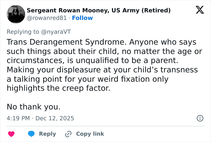 Screenshot of a tweet criticizing Elon Musk&rsquo;s comment about mental illness and his daughter Vivian, sparking online outrage.
