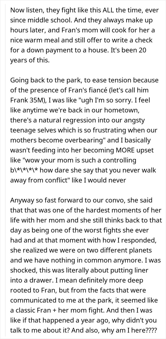 Wedding dress shopping trip turns into emotional friendship wake-up call with tears and difficult realizations. Wedding dress shopping trip turns into emotional friendship wake-up call with tears and difficult realizations.