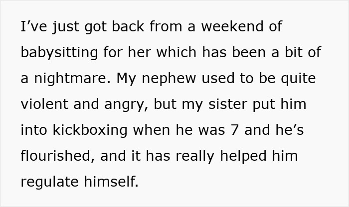 Alt text: frustrated Christmas nanny dealing with a kid bite and challenging behavior during babysitting session