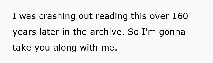 Text excerpt from a letter attributed to the worst Victorian boyfriend, sparking questions about historical behavior.