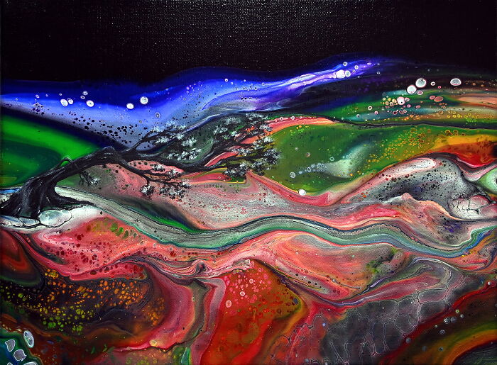 Resilience In Every Color: My Dramatic Rainbow Fluid Art Resilience In Every Color: My Dramatic Rainbow Fluid Art