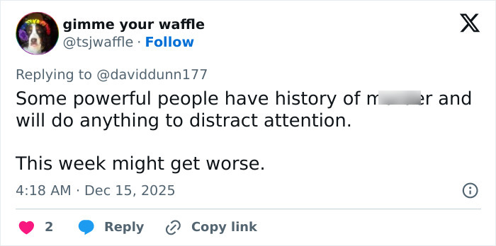 Screenshot of a tweet discussing MAGA hypocrisy related to Rob Reiner's slaying compared to Charlie Kirk.