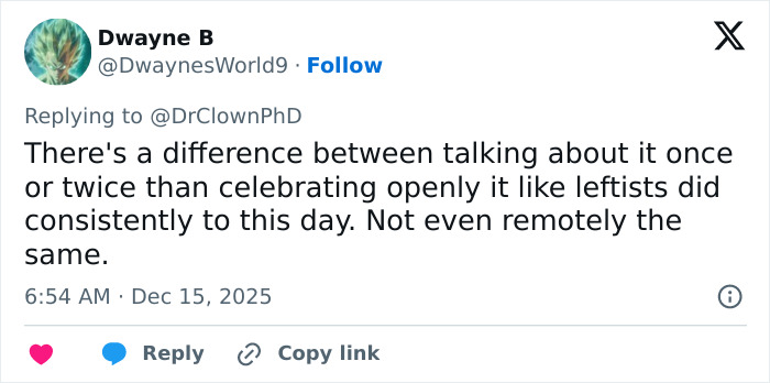Screenshot of a tweet discussing MAGA hypocrisy comparing Rob Reiner's slaying to Charlie Kirk in a political debate.