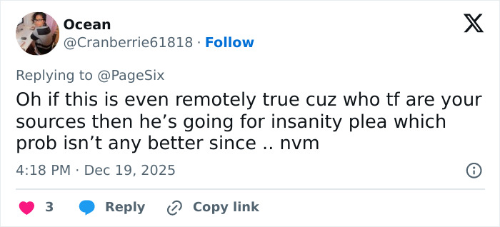 Nick Reiner Received Startling Diagnosis That Allegedly Made Him &lsquo;Erratic&rsquo; Weeks Before The Homicides