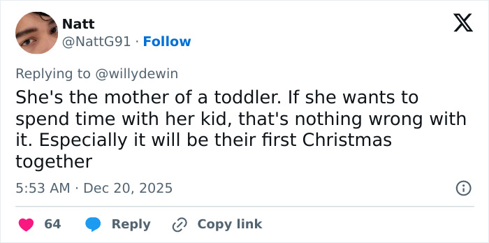 Tweet discussing Millie Bobby Brown&rsquo;s arm injury sparking fan theories about Jake Bongiovi&rsquo;s control and their holiday plans together.