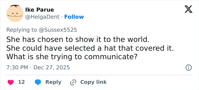 Tweet discussing Kate Middleton's scar during Christmas appearance sparking wild conspiracy theories about cancer.