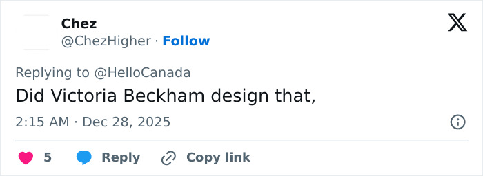 Social media post discussing a satin bed sheet dress design, sparking buzz about a celebrity wedding outfit.