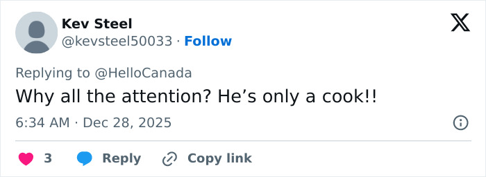 Tweet from a user questioning the attention on Gordon Ramsay's daughter marrying, in a social media interface.