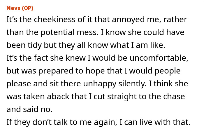 Woman standing firm against social pressure from coworkers, showing confidence despite an awkward situation. Woman standing firm against social pressure from coworkers, showing confidence despite an awkward situation.