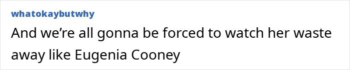 Screenshot of a social media post with text about being forced to watch someone’s body waste away, relating to Ariana Grande body-shaming reminder. Screenshot of a social media post with text about being forced to watch someone’s body waste away, relating to Ariana Grande body-shaming reminder.