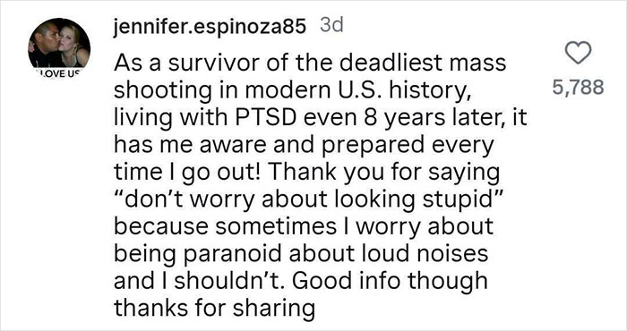 Comment from a mass shooting survivor sharing insights and appreciation for mass shooting survival tips awareness. Comment from a mass shooting survivor sharing insights and appreciation for mass shooting survival tips awareness.