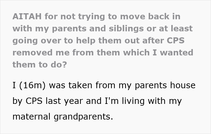 Exhausted teen reddit post screenshot about inability to sleep due to autistic siblings and CPS removal Exhausted teen reddit post screenshot about inability to sleep due to autistic siblings and CPS removal