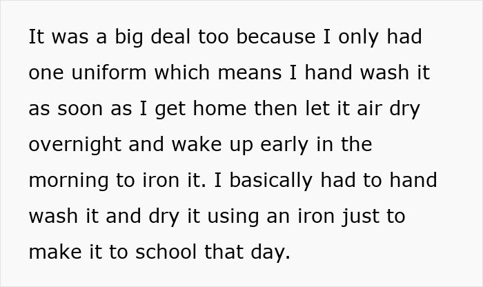 Text about lady refusing to help cruel parents who abandoned her and being called disrespectful by them.