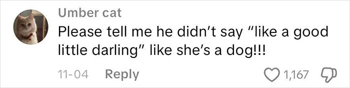 Screenshot of a social media comment reacting to behavior attributed to the worst Victorian boyfriend with disbelief and humor.