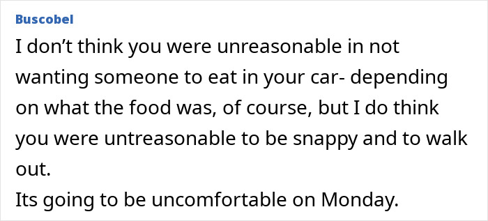 Text message discussing a woman who doesn’t give in to social pressure from coworkers despite awkwardness ahead. Text message discussing a woman who doesn’t give in to social pressure from coworkers despite awkwardness ahead.