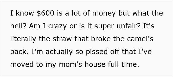 Teen upset over dad gifting stepbro a car for Christmas, feeling favoritism as they only get a gift card.