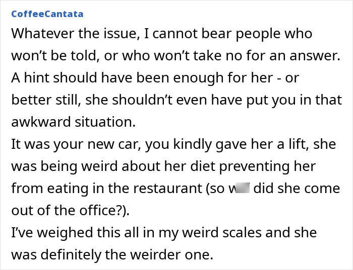 Woman standing firm against social pressure from coworkers, showing confidence despite the awkward office situation. Woman standing firm against social pressure from coworkers, showing confidence despite the awkward office situation.