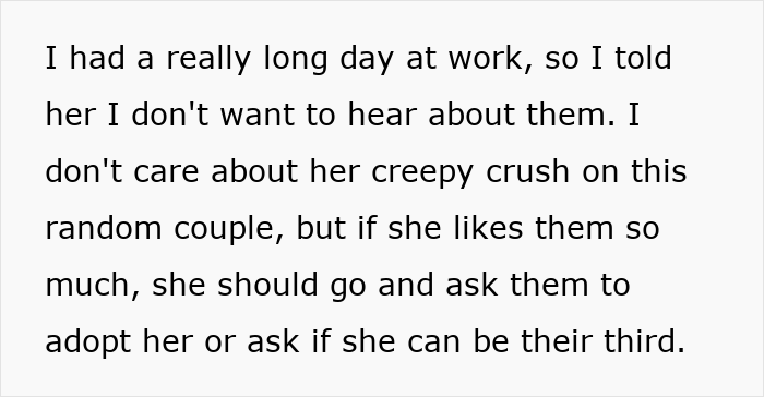 Upset boyfriend confronting girlfriend obsessed with a random couple, expressing frustration over her crush on them.