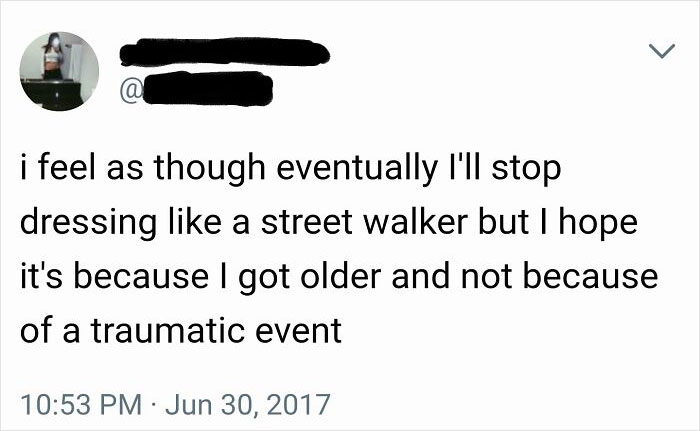 Screenshot of a tweeted text post that makes people pause and reread for its unexpected and humorous content.