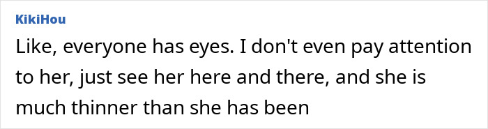 Screenshot of a social media comment discussing Ariana Grande’s body-shaming controversy and public reactions online. Screenshot of a social media comment discussing Ariana Grande’s body-shaming controversy and public reactions online.