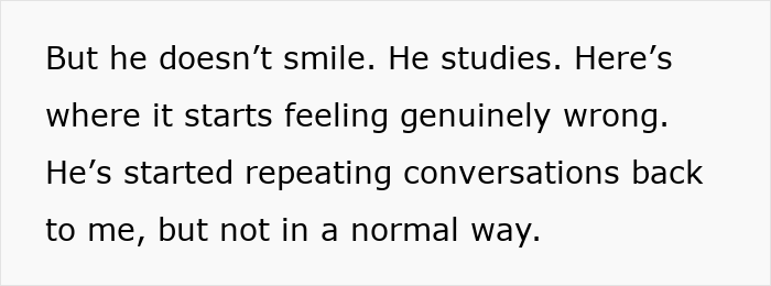 Woman reads text about boyfriend not remembering her and repeating conversations, get him to a doctor