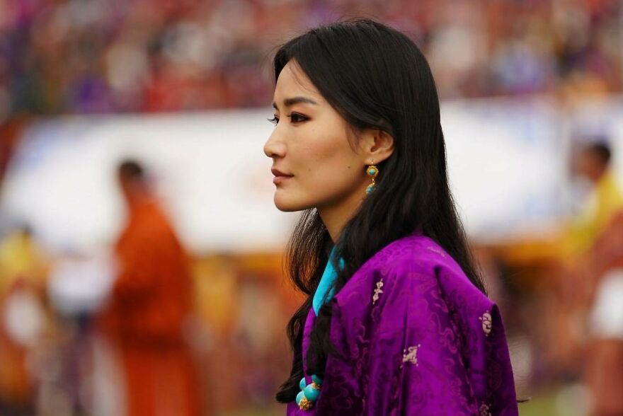 Young woman dressed in traditional attire representing one of the oldest surviving monarchies in the world.
