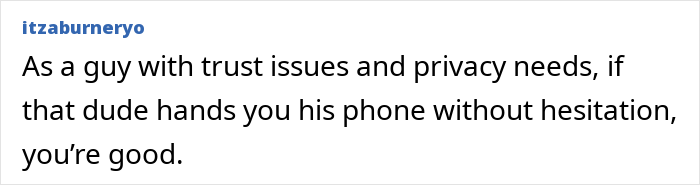 Woman reading a message on her phone about trust issues and discovering proof of cheating in a relationship.