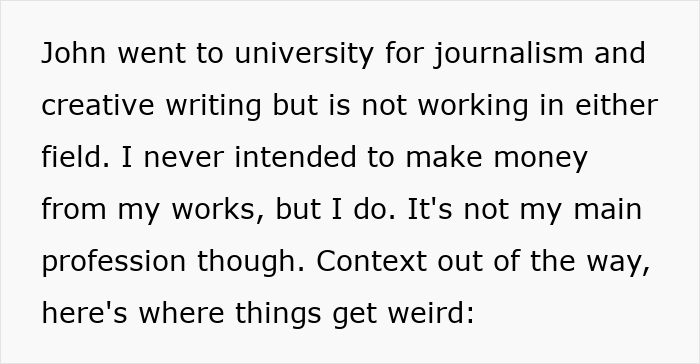 Woman asks internet for advice after boyfriend involving police over novel&rsquo;s controversial contents.
