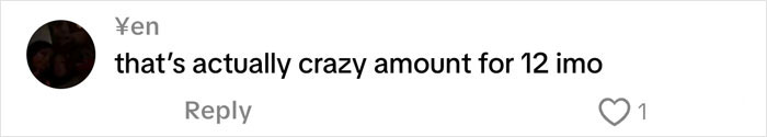Comment on social media about a Christmas gift haul for daughter, discussing the amount spent on a 12-month-old. Comment on social media about a Christmas gift haul for daughter, discussing the amount spent on a 12-month-old.