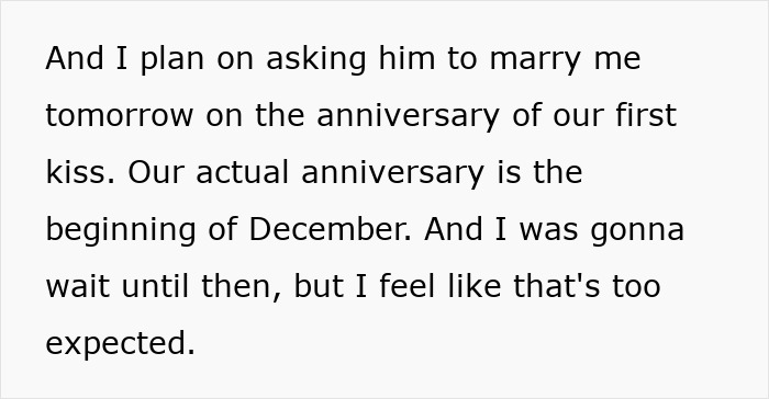 Woman planning unique proposal to her boyfriend of 14 years, surprising him before their anniversary date. Woman planning unique proposal to her boyfriend of 14 years, surprising him before their anniversary date.