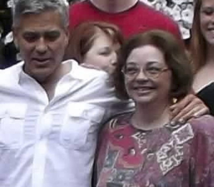 George Clooney standing with family members, sharing a heartfelt tribute after sister Ada passes away at 65.