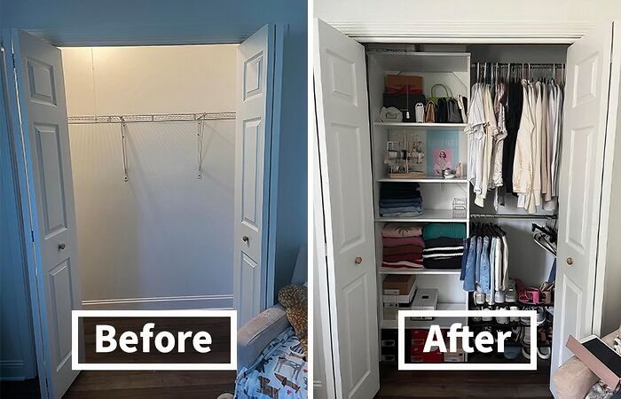 The Chaotic, A-Bomb-Went-Off Situation That You Currently Call A Closet Can Be Transformed Into A Calm, Organized Utopia With A Closetmaid Wood Closet Organizer 