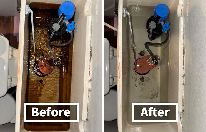  The Instant Power Toilet Tank Cleaner Is The One Cleaning Product That Does Its Best Work When You Completely Forget It Exists