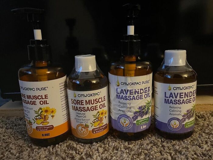  A Bottle Of Massage Oil Is The Universal Signal That A Clumsy, Two-Minute Shoulder Pat Is Not Going To Cut It Tonight