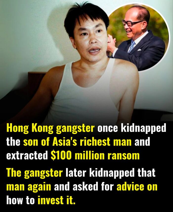 Hong Kong gangster kidnaps Asia’s richest man’s son for $100 million ransom, then asks for investment advice afterward.