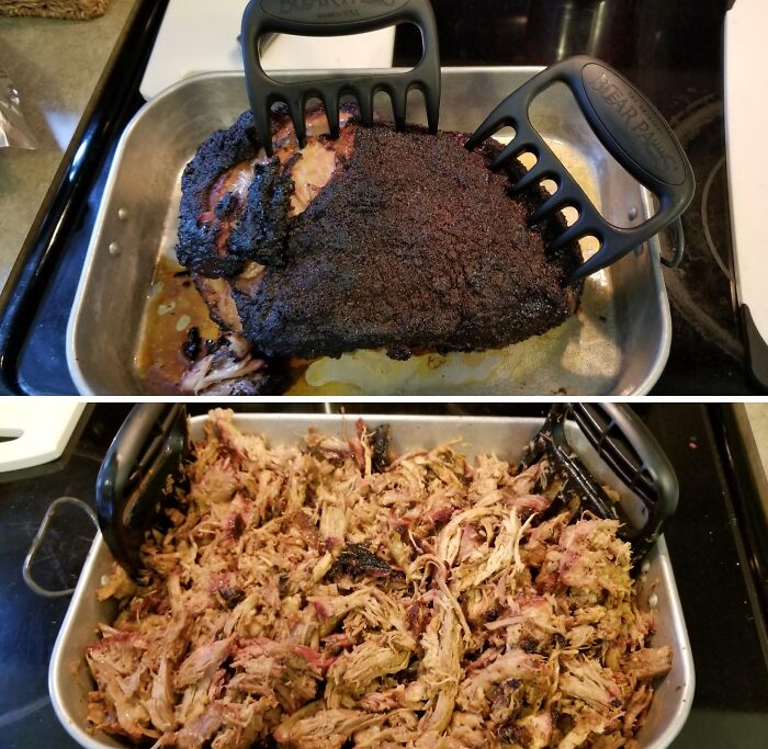 A Pair Of Bear Paws Meat Claws Will Allow Your Dad To Live Out His Fantasy Of Being A Grizzly Bear Who Is Also Very, Very Good At Shredding Pulled Pork