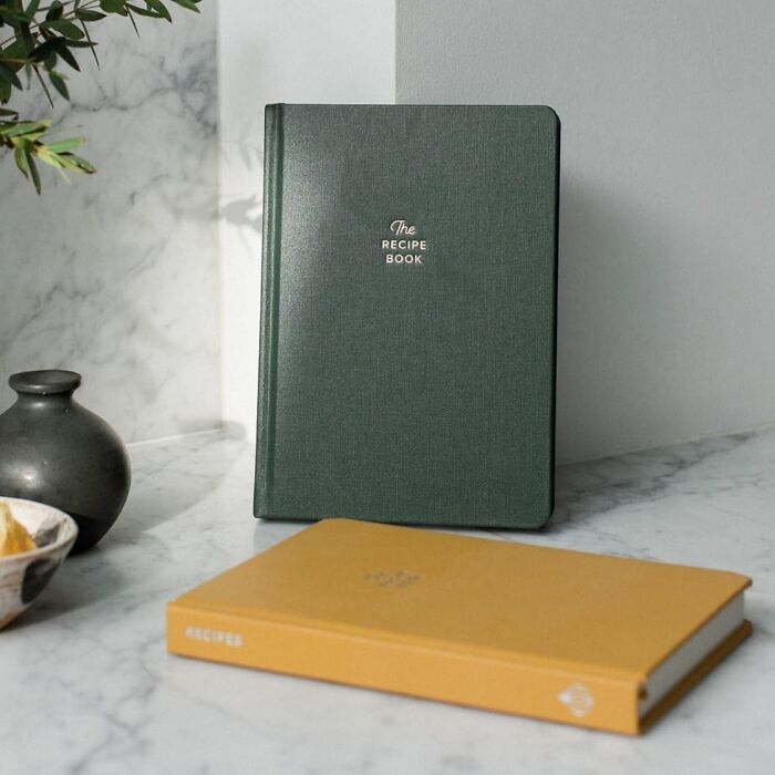A Blank Recipe Book Is The One Gift That Will Finally Convince Them To Stop Storing Their Grandma's Secret, Handwritten Recipes In A Chaotic, Sauce-Stained Folder