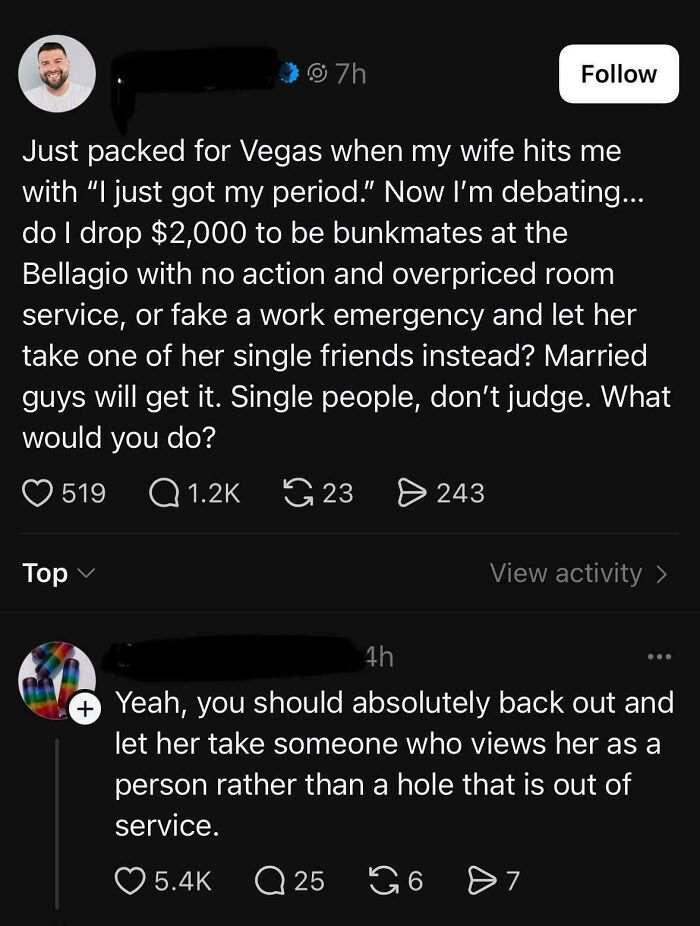 Screenshot of a social media burn conversation showcasing epic burns of 2025 turning insults into art.