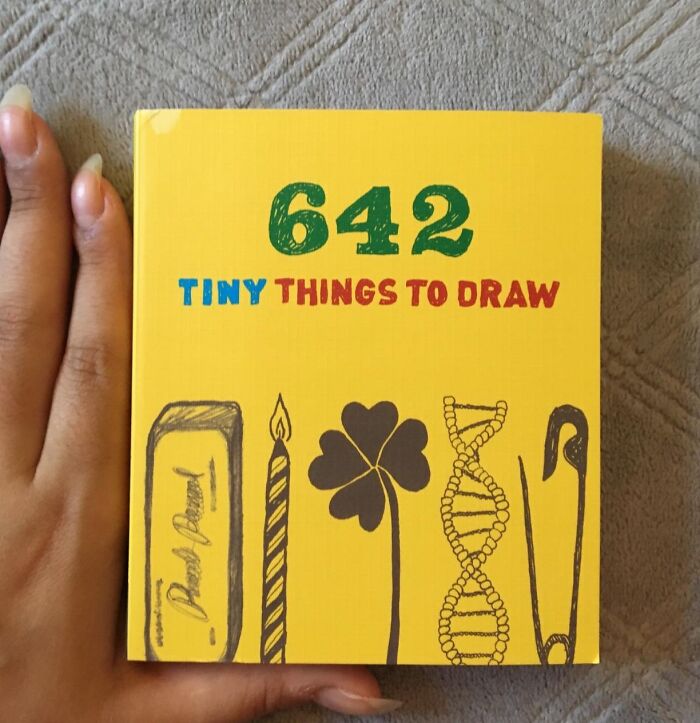 The Soul-Crushing, Existential Dread Of A Blank Page Can Now Be Conquered With The Low-Stakes Challenge Of Drawing A Tiny, Slightly Lopsided, And Deeply Charming Picture Of A Paperclip In The 642 Tiny Things To Draw Book