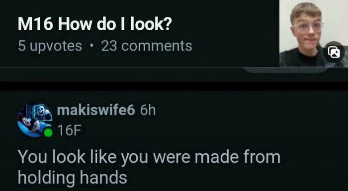 Screenshot of a social media post where a user responds with an epic burn, showcasing insults turned into art in 2025.