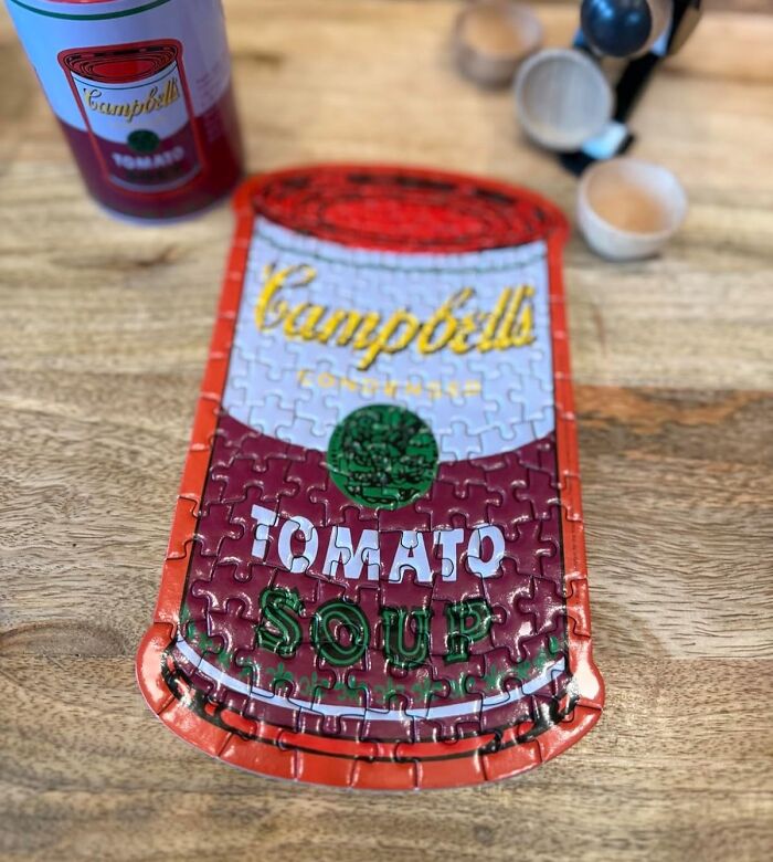 These Andy Warhol Soup Can Puzzles Are A True Work Of Art At Your Fingertips