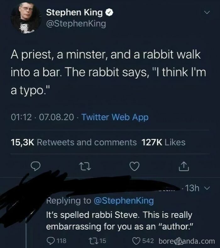 Tweet showing a humorous typo correction fail, illustrating people trying to fix others and failing hilariously online.