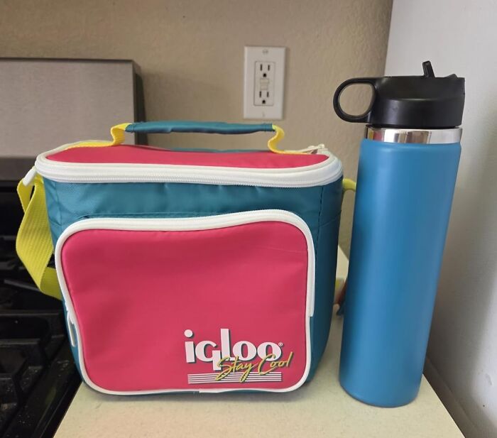  Channeling Their Inner 90s Cool Kid Is The Only Way To Eat Lunch When They Pack Their Snacks In The Igloo Retro Lunch Bag Cooler Instead Of A Tragic Brown Paper Sack
