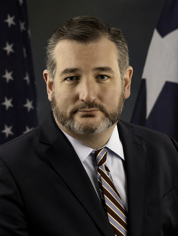 Politician Ted Cruz, 55