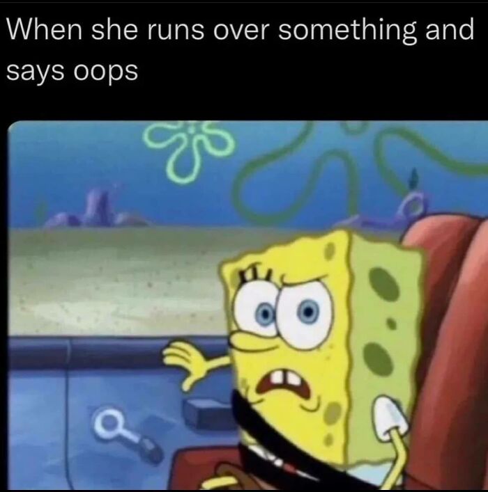 SpongeBob SquarePants meme showing a shocked expression, featured in funny memes to help you disassociate.