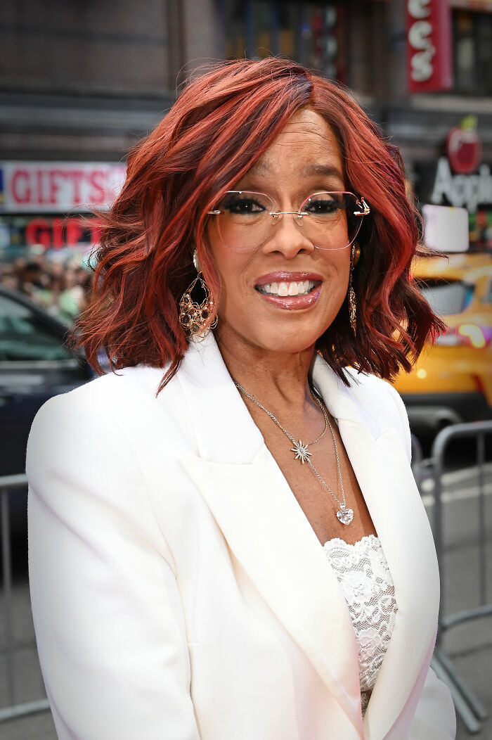 Journalist Gayle King, 71