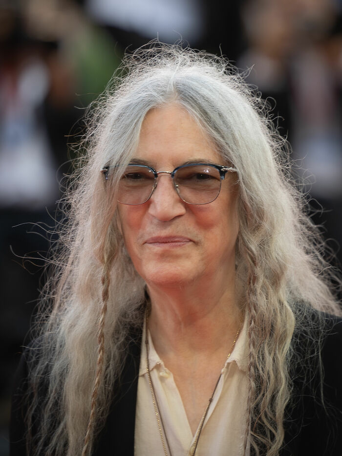 American Singer-Songwriter and Poet Patti Smith, 79